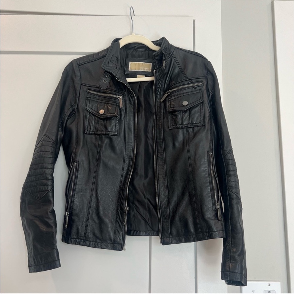 Michael Kors leather jacket